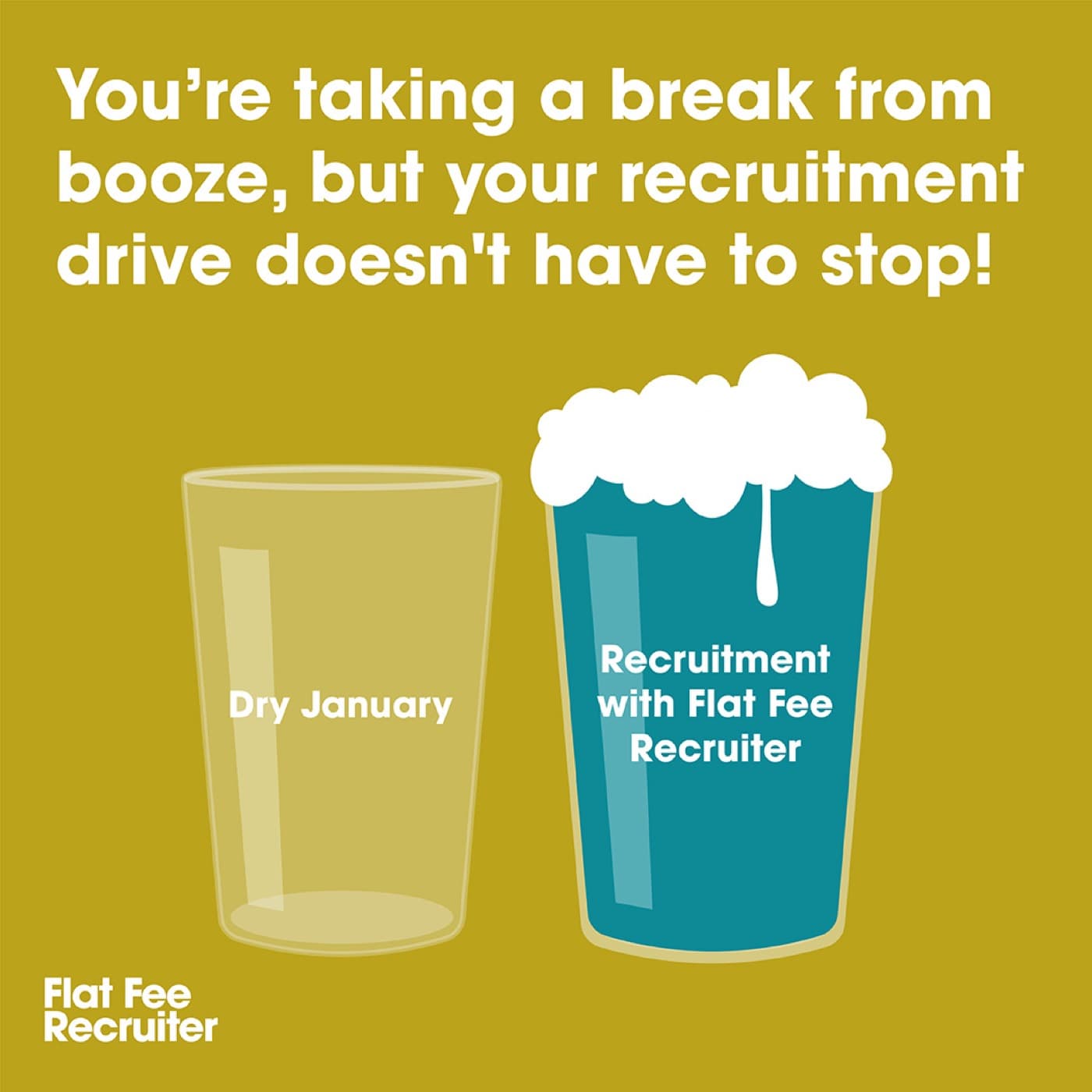 Dry January campaign - Day 1