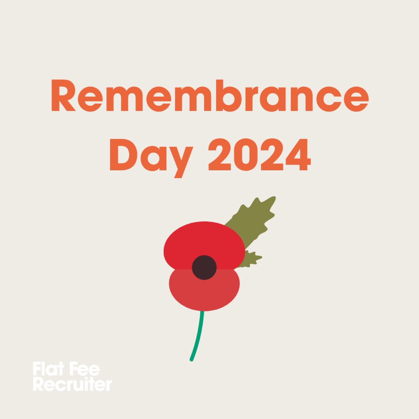 Remembrance Day memorial post